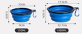DGB :   2-Pack Portable Collapsible Dog Bowls – Perfect for Food & Water on the Go!